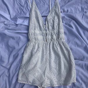 White Romper